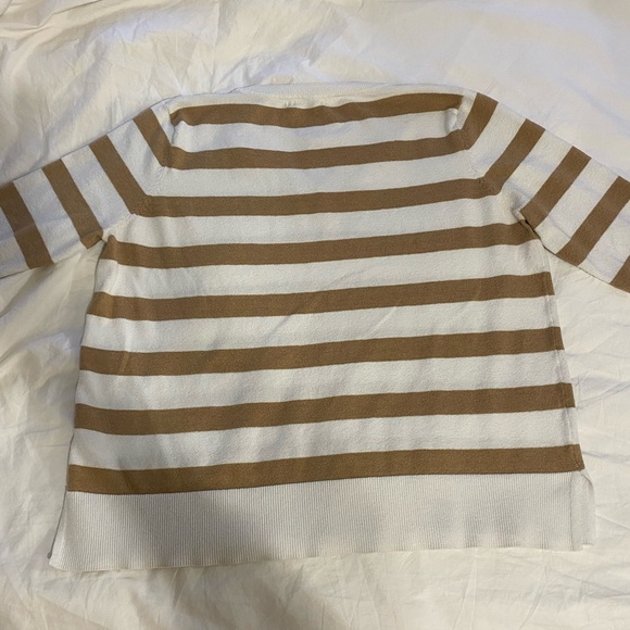 Primark Brown and White Striped Sweater - Picture 4 of 4